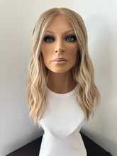 Load image into Gallery viewer, Lainey is a 17" length, small cap made with premium Brazilian quality human hair