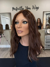 Load image into Gallery viewer, Jessica, medium cap, 18” length with premium euro texture hair