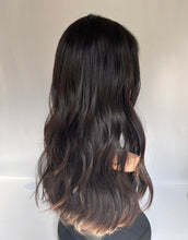 Load image into Gallery viewer, Preorder: (picture for color only not correct for length) Jessie 24” length 10x11 lace top whopper style topper with premium euro quality hair