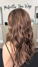 Load image into Gallery viewer, Melanie 19” layered length, small cap with premium Brazilian texture hair