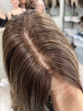 Load image into Gallery viewer, Melanie, new thin silk top lace front, 19” layered length with premium Brazilian texture hair