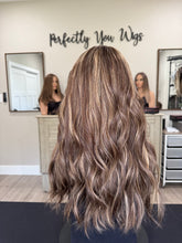 Load image into Gallery viewer, Preorder: Melanie 19” layered length, small cap with premium Brazilian texture hair