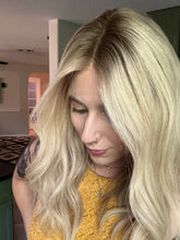 Load image into Gallery viewer, Magnolia is an 18" length, medium cap made with premium Euro quality human hair