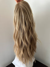 Load image into Gallery viewer, Preorder: Clarice is a 22” layered length, 10X11 whopper style topper made with premium Brazilian quality human hair