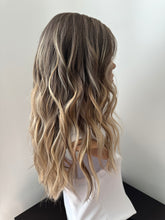 Load image into Gallery viewer, Liv is a 19” layered length with face frame, small cap made with premium Euro quality human hair