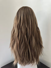 Load image into Gallery viewer, Bridget is a 22" long layered length with face frame, medium cap made with premium Euro quality human hair