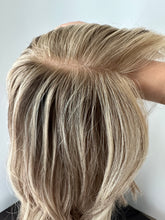 Load image into Gallery viewer, Mila is a 16" small cap made with premium Euro quality human hair