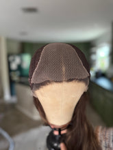 Load image into Gallery viewer, Dorothy is a large cap, 24” layered length ULTRA lightweight / low density cap made with premium Brazilian quality human hair