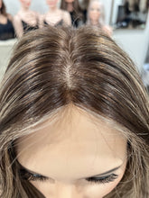 Load image into Gallery viewer, Melanie, new thin silk top lace front, 19” layered length with premium Brazilian texture hair