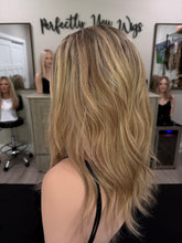 Load image into Gallery viewer, Gianna, 17” layered length, medium handtied cap, with premium Brazilian texture hair