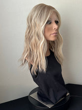 Load image into Gallery viewer, Preorder: Clarice is an 18” length, 10X11 whopper style topper made with premium Brazilian quality human hair