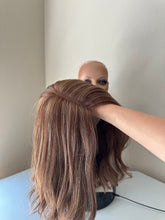 Load image into Gallery viewer, Imogen is a 14” length, small cap made with premium Brazilian quality human hair