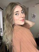 Load image into Gallery viewer, Sale Dove is a 17" length, medium cap made with premium Euro quality human hair