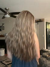 Load image into Gallery viewer, Gianna is a 24" length, medium cap made with premium Brazilian quality human hair