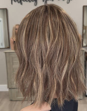 Load image into Gallery viewer, Melanie 13” length, medium cap with premium Brazilian texture hair