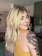 Load image into Gallery viewer, Marley is an 19” layered length, large cap made with premium Brazilian quality human hair
