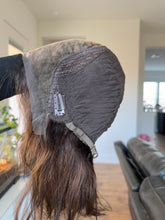Load image into Gallery viewer, Yvette is a 15" length, medium cap made with premium euro texture human hair