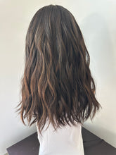 Load image into Gallery viewer, Willow is an 18" length, medium cap made with premium Brazilian quality human hair