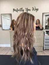Load image into Gallery viewer, Preorder: Melanie 19” layered length, small cap with premium Brazilian texture hair