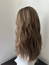 Load image into Gallery viewer, Bridget is a 22" long layered length with face frame, medium cap made with premium Euro quality human hair