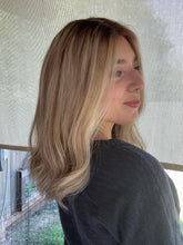 Load image into Gallery viewer, Holly is a 16" length, medium cap made with premium Euro quality human hair
