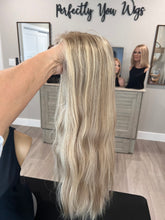 Load image into Gallery viewer, Preorder: Clarice, small cap, 23-24” length, premium Brazilian texture hair