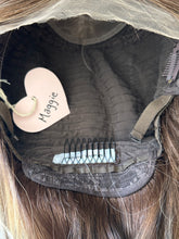 Load image into Gallery viewer, Sale Maggie is a 21" large cap made with premium Euro quality human hair