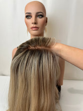 Load image into Gallery viewer, August is a 20" length, large cap made with premium Brazilian quality human hair