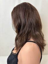 Load image into Gallery viewer, Marceline is a 17" length, medium cap made with premium Brazilian quality human hair