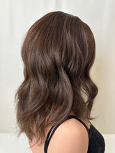 Load image into Gallery viewer, Marceline is a 17" length, medium cap made with premium Brazilian quality human hair