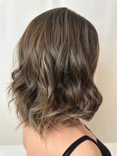 Load image into Gallery viewer, Caroline is a 14" layered length, small cap made with premium Brazilian quality human hair