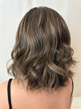 Load image into Gallery viewer, Caroline is a 14" layered length, small cap made with premium Brazilian quality human hair