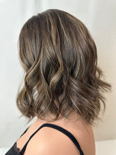 Load image into Gallery viewer, Caroline is a 14" layered length, small cap made with premium Brazilian quality human hair