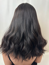 Load image into Gallery viewer, Jessie is an 18" length, small cap made with premium Euro quality human hair