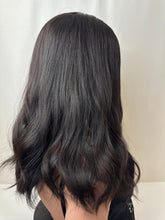 Load image into Gallery viewer, Jessie is an 18" length, small cap made with premium Euro quality human hair