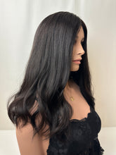 Load image into Gallery viewer, Jessie is an 18" length, small cap made with premium Euro quality human hair