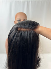 Load image into Gallery viewer, Jessie is an 18" length, small cap made with premium Euro quality human hair