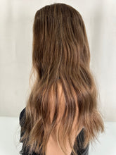 Load image into Gallery viewer, Lillian is a 21" length, small cap made with premium Brazilian quality human hair