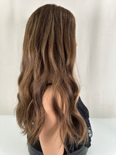 Load image into Gallery viewer, Lillian is a 21" length, small cap made with premium Brazilian quality human hair