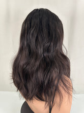 Load image into Gallery viewer, Jessie is a 19" length, small cap made with premium Brazilian quality human hair