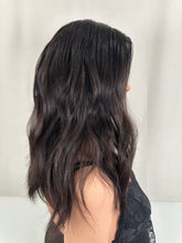 Load image into Gallery viewer, Jessie is a 19" length, small cap made with premium Brazilian quality human hair