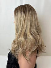 Load image into Gallery viewer, Marigold is an 18" length, medium cap made with premium Euro quality human hair