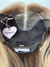Load image into Gallery viewer, Marigold is an 18" length, medium cap made with premium Euro quality human hair