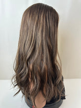 Load image into Gallery viewer, Preorder: Melanie is a 23" layered length, small cap made with premium Brazilian quality human hair