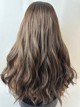 Load image into Gallery viewer, Preorder: Melanie is a 23" layered length, small cap made with premium Brazilian quality human hair