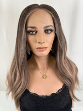 Load image into Gallery viewer, Arlie is a 20" length, medium cap made with premium Brazilian quality human hair