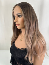 Load image into Gallery viewer, Arlie is a 20" length, medium cap made with premium Brazilian quality human hair