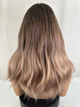 Load image into Gallery viewer, Arlie is a 20" length, medium cap made with premium Brazilian quality human hair