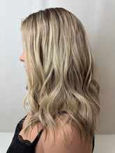Load image into Gallery viewer, Holly is a 16" length, medium cap made with premium Euro quality human hair