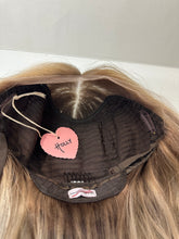 Load image into Gallery viewer, Holly is a 16" length, medium cap made with premium Euro quality human hair